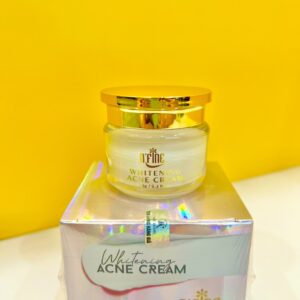 KEM MẶT NGỪA MỤN TRẮNG DA N’FINE WHITENING ACNE CREAM 4 EFFECT TREATMENT WHITENING CLARIFYING ACNE CLEAN